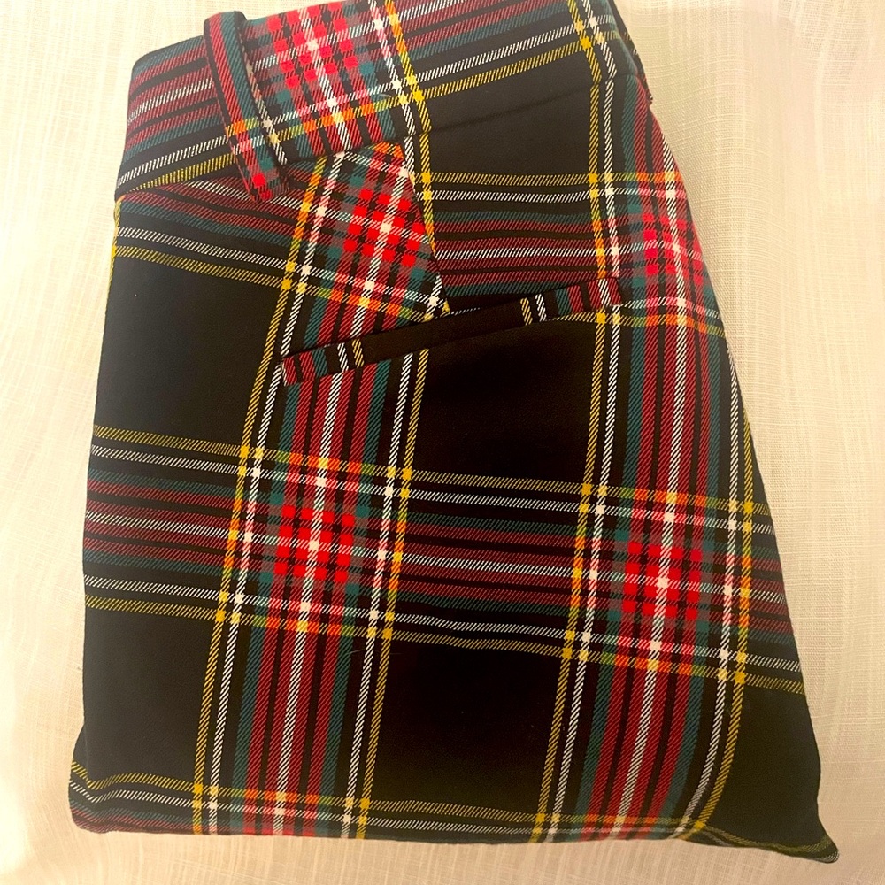 J. Crew Stewart Tartan Plaid Pants